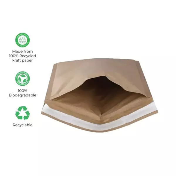 Hetu Paper Courier Bag Brown 90 GSM 6.5 X 8 inch (Pack of 500)