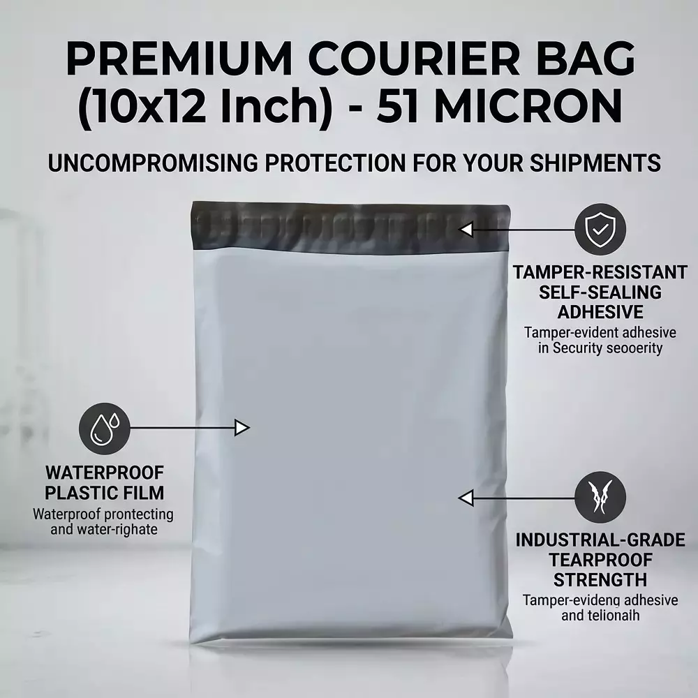generic-51-micron-10x12-inch-tamper-resistant-plastic-courier-bag-without-pod-pack-of-500