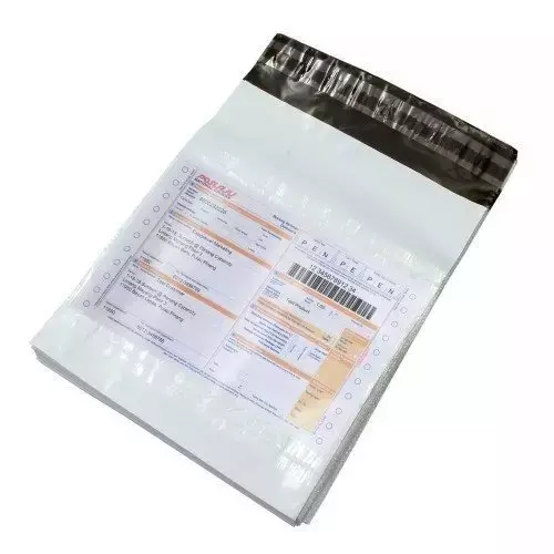 GENERIC 8x10 inch Plastic Tamper Resistant Courier Bag with POD, 51 Micron (Pack of 500)