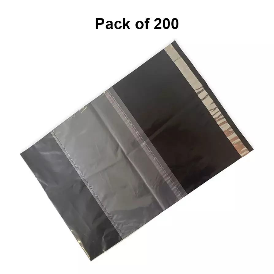 hetu-courier-bags-with-pod-jacket-security-tamper-proof-envelopes-pouches-cover-2032-x-254-cm-polyethylene-black-pack-of-200-pcs