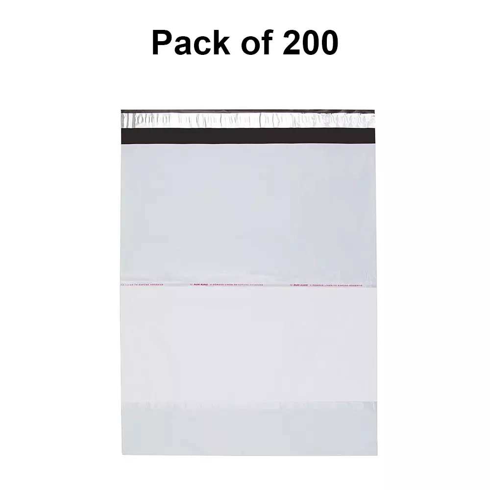 se-online-courier-polybag-with-pod-jacket-security-economy-sealking-tape-2543048cm-size-60-micron-plastic-pack-of-200-pcs
