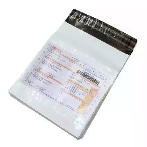 GENERIC 8x10 inch Plastic Tamper Resistant Courier Bag with POD, 51 Micron (Pack of 1000)