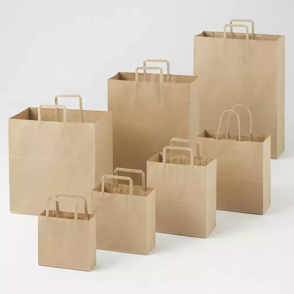 asn-kraft-recyclable-paper-bags-flat-handle-type-100-gsm-25-kg-carrying-capacity-small-10x8x4-inch-pack-of-50