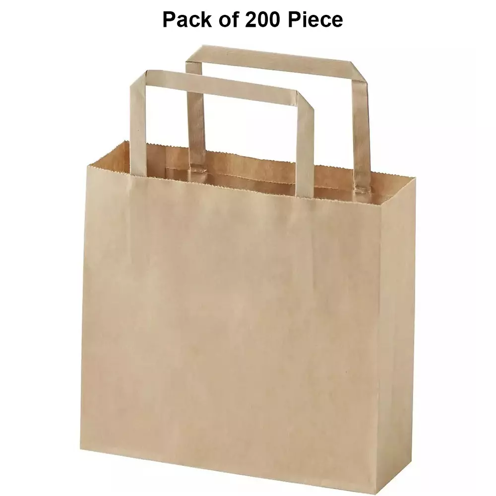 asn-kraft-recyclable-paper-bags-flat-handle-type-100-gsm-5-kg-carrying-capacity-medium-12x12x5-inch-pack-of-200