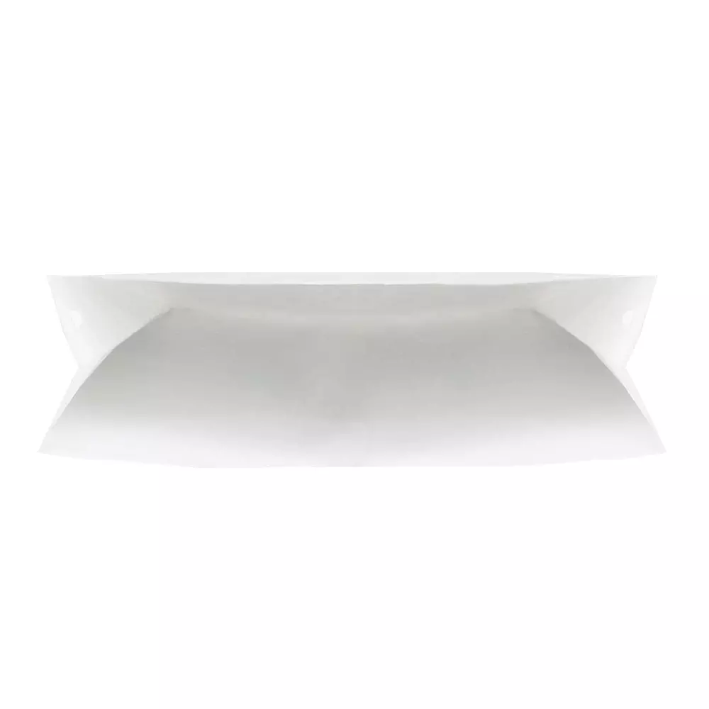 UMBRELLA CORPORATION Bleach Kraft Paper Pouch 62 GSM 16 cm (6.29 Inch) Length White (Pack of 500)