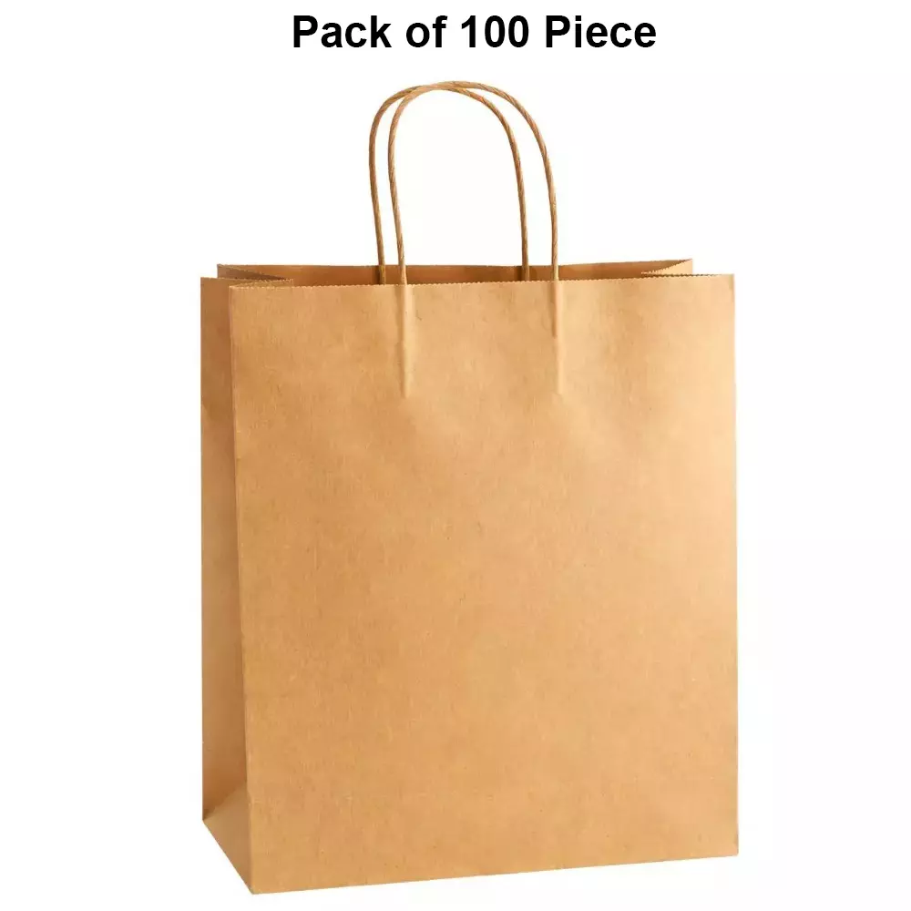 asn-kraft-recyclable-paper-bags-twisted-handle-type-120-gsm-8-kg-carrying-capacity-large-12x16x7-inch-pack-of-100