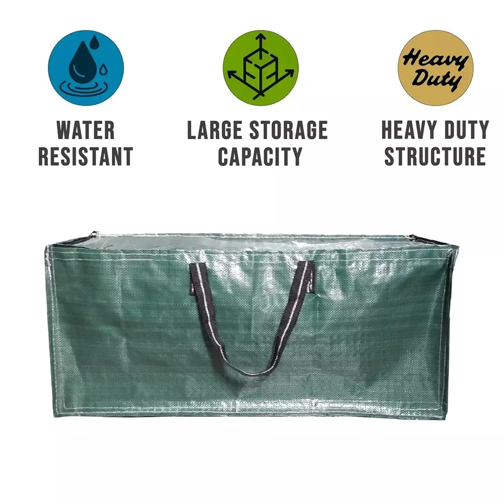 Singhal Travel and Storage Bag with Handle 28.5x13.5x13.5 inch, Green (Pack of 2)