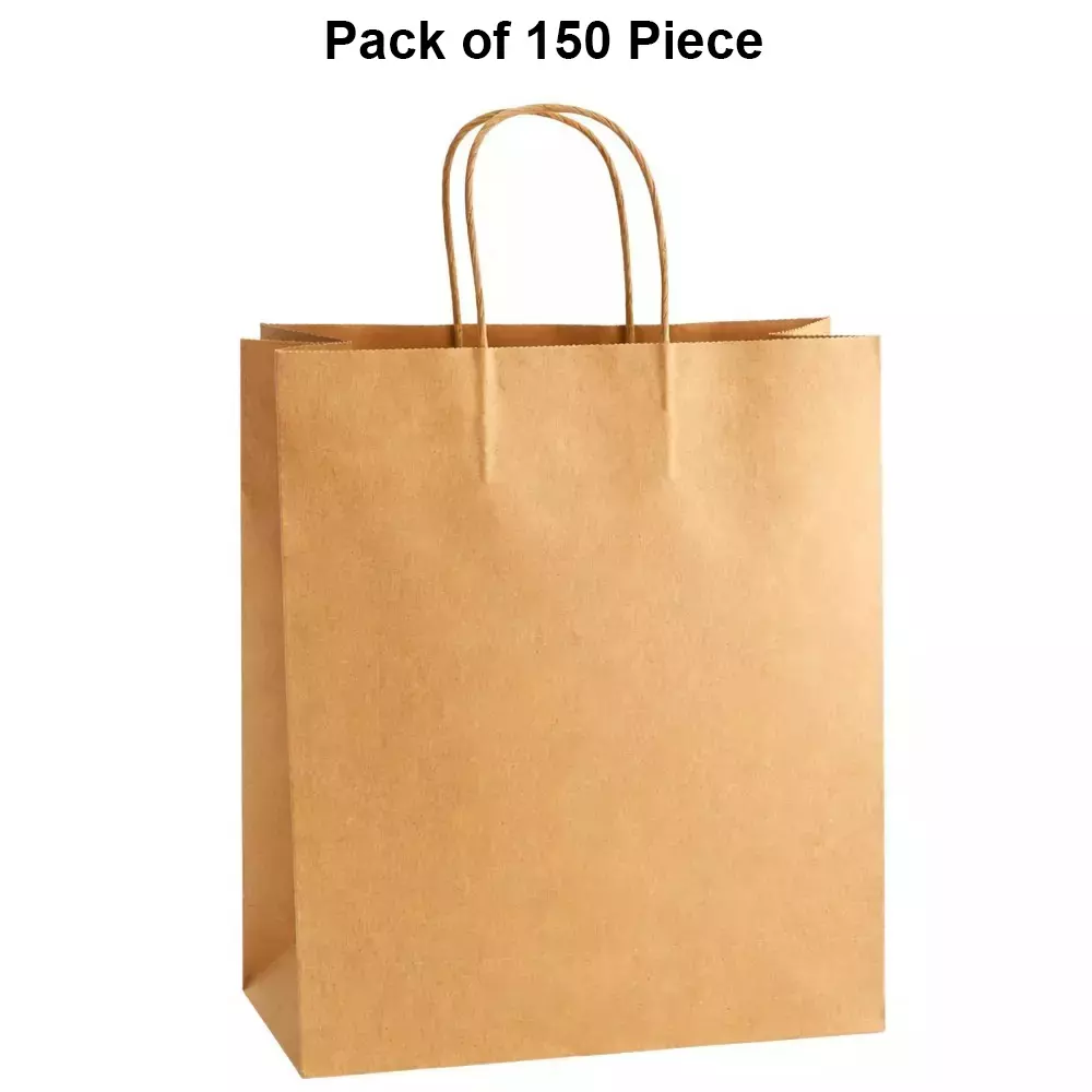 asn-kraft-recyclable-paper-bags-twisted-handle-type-100-gsm-25-kg-carrying-capacity-small-10x8x4-inch-pack-of-150