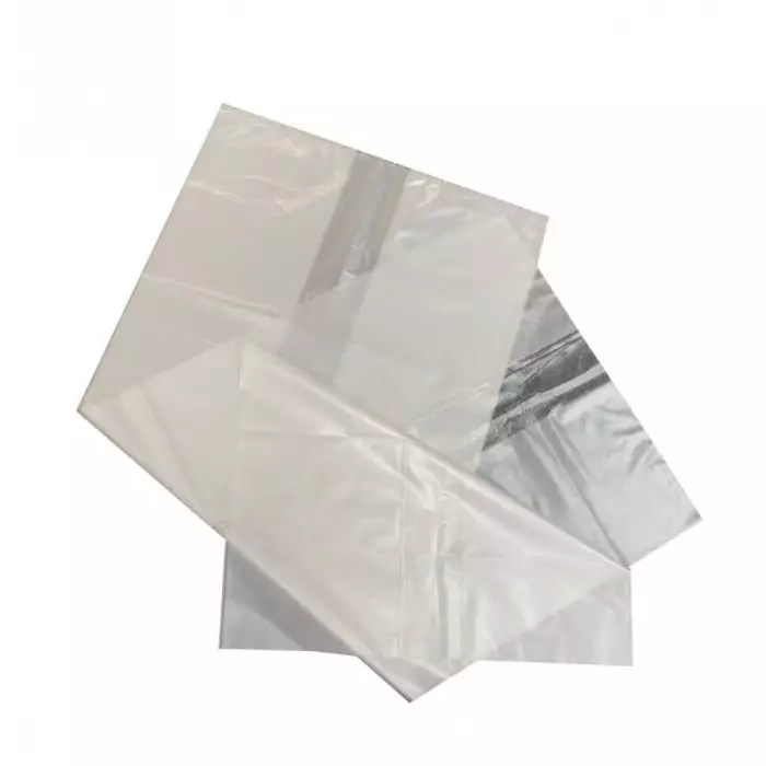 Cromwell Polythene Natural High Density Polyethylene Bin Bag 140L Capacity 30 mm Thickness 100 per Package, NA140B1 (Pack of 100)