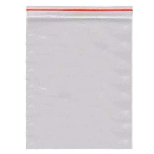 GENERIC 51 Micron Plastic Transparent Zip Lock Pouch Bag Size 5x6 inch (12.7x15.24 cm) - (Pack of 1000 Pcs)
