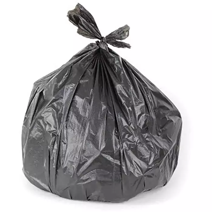 Cromwell Polythene Green Polythene Bin Bag 90L Capacity 200 per Package, GN2939BS (Pack of 200)