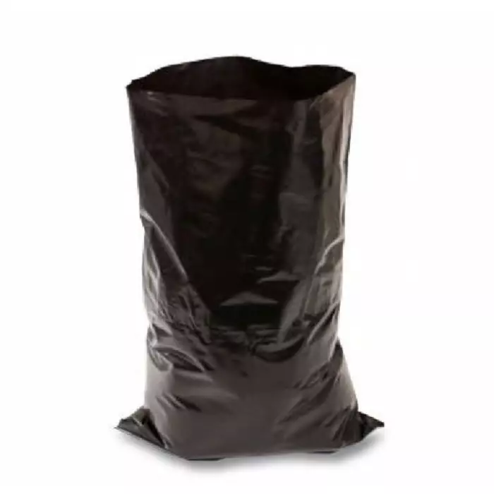 Cromwell Polythene Black LDPE Bin Bag 85L Capacity 0.03 mm Thickness 125 per Package, B0327 (Pack of 125)