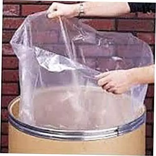 Singhal 120 Micron Transparent Polyethylene Bag 20x30 inch (Pack of 50)
