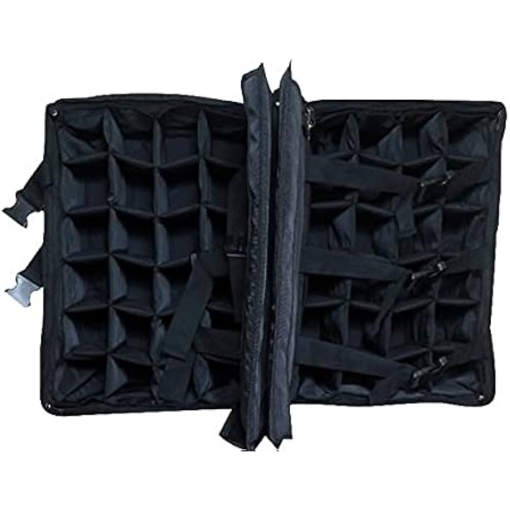 GENERIC 48 Bottles Carry Bag Black Color 400 GSM PVC Coated Fabric Size 24x15x15 inch (609x381x381 mm)