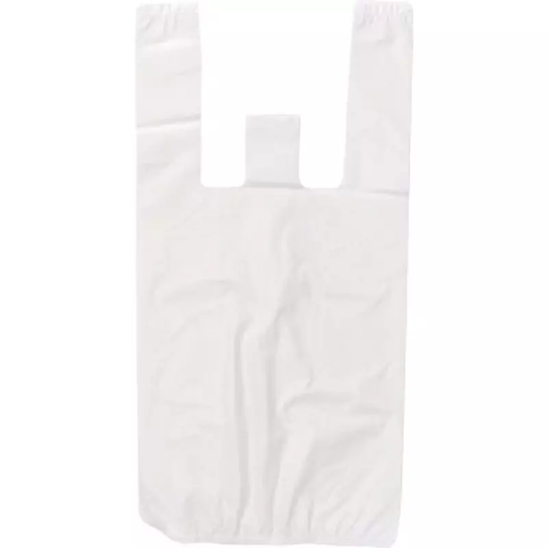 MonotaRO Plastic Bag Milky White Surface embossing Milky White 0.01 mm Thickness, 18449543 (Pack of 100 Pcs)