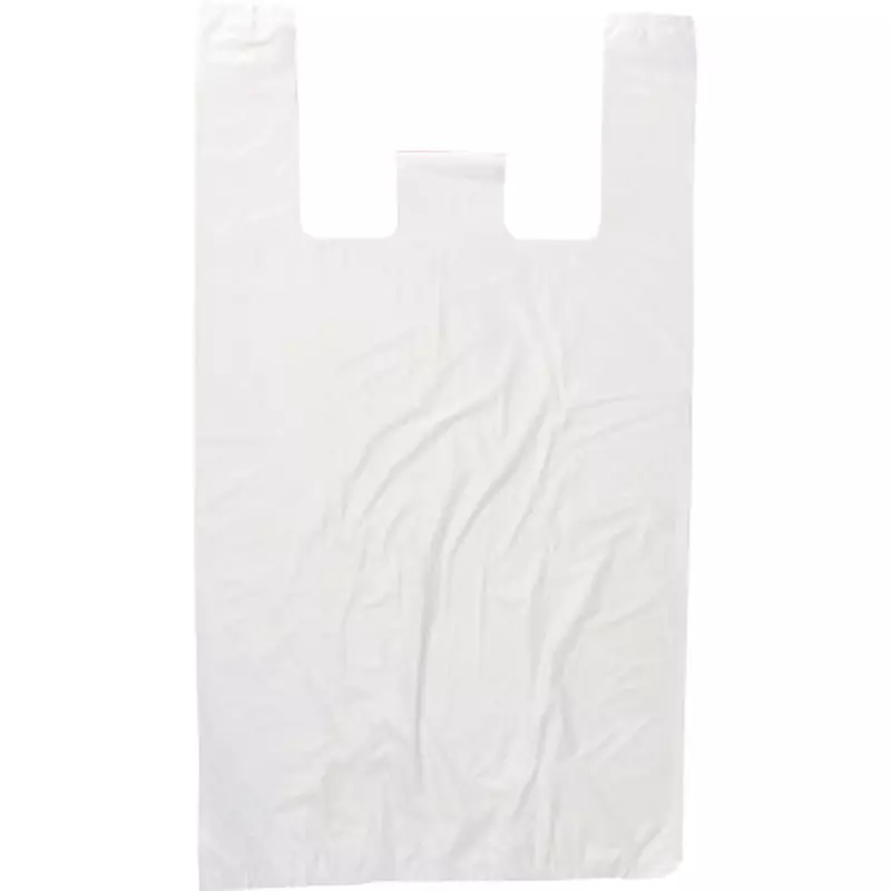 MonotaRO Plastic Bag Milky White Surface embossing Milky White 0.013 mm Thickness, 18449595 (Pack of 100 Pcs)