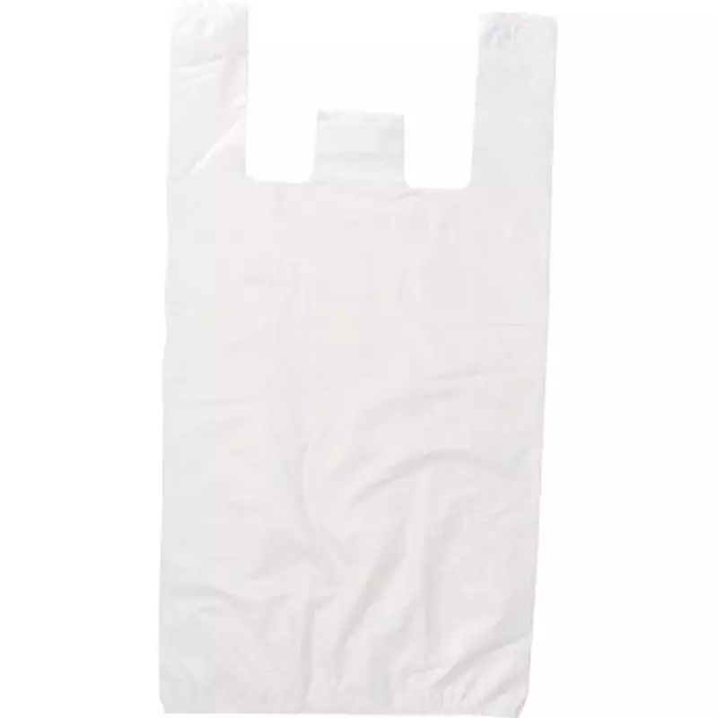 MonotaRO Plastic Bag Milky White Surface embossing Milky White 0.012 mm Thickness, 18449586 (Pack of 100 Pcs)