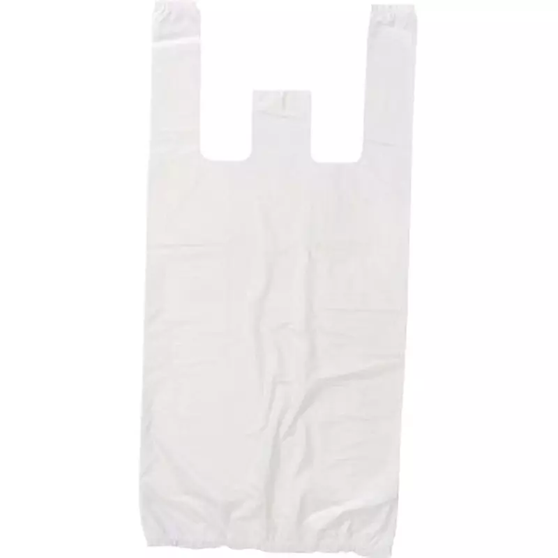 MonotaRO Plastic Bag Milky White Surface embossing Milky White 0.01 mm Thickness, 18449568 (Pack of 100 Pcs)