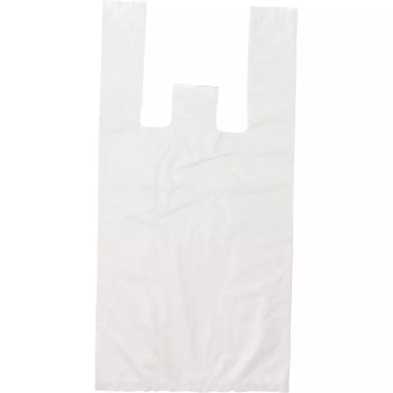 MonotaRO Plastic Bag Milky White Surface embossing Milky White 0.011 mm Thickness, 18449577 (Pack of 100 Pcs)