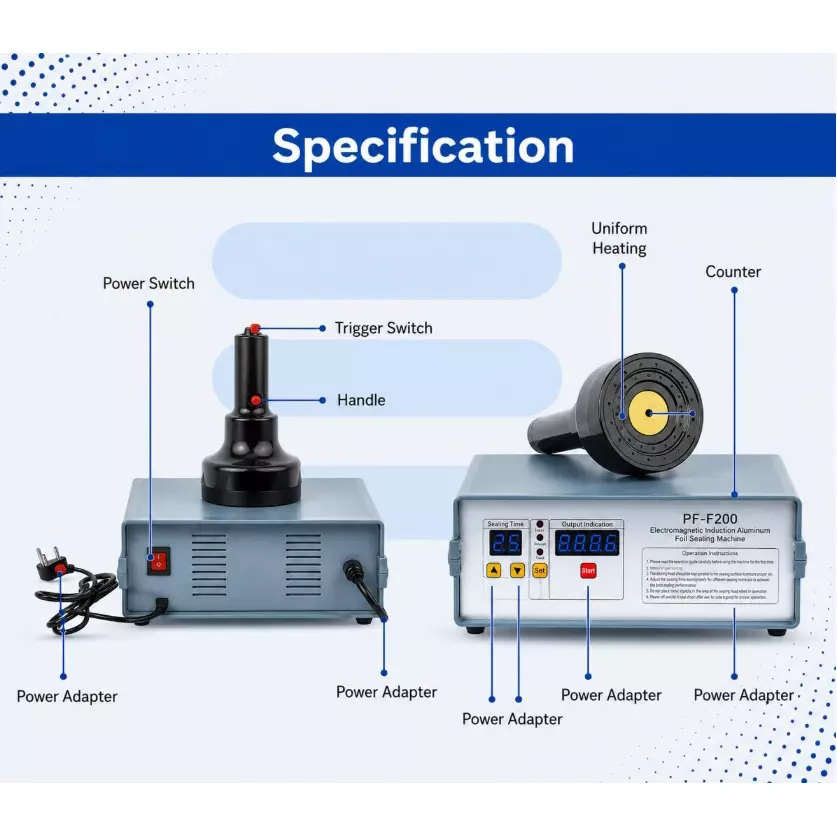 packforge-premium-induction-cap-sealing-machine-with-accessories-automatic-20-130-mm-cap-diameter-range-pfa-lfd-h-n