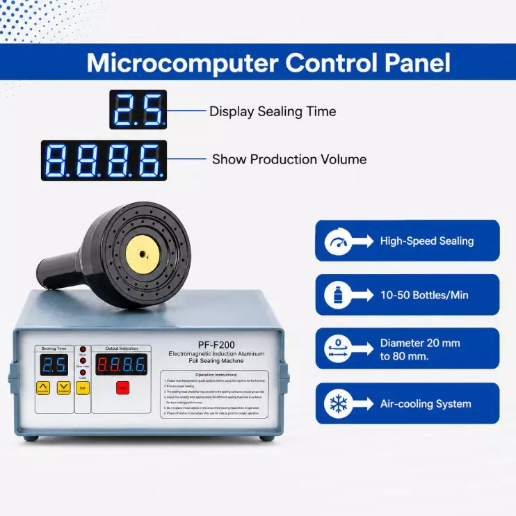 packforge-premium-induction-cap-sealing-machine-with-accessories-automatic-20-130-mm-cap-diameter-range-pfa-lfd-h-n