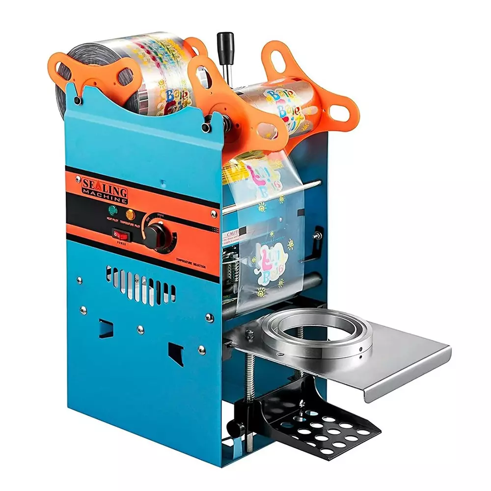 RKC Startup Manual Cup Glass Sealing Sealer Machhine 70-95 mm Diameter, RKC-MCP-10