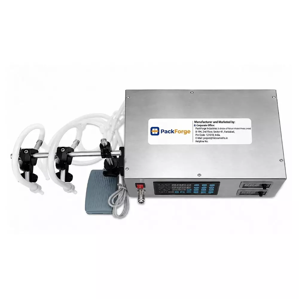 packforge-heavy-duty-double-head-liquid-filling-machine-with-accessories-double-nozzle-10-1000-ml-filling-capacity-pfa-lfd-h-n