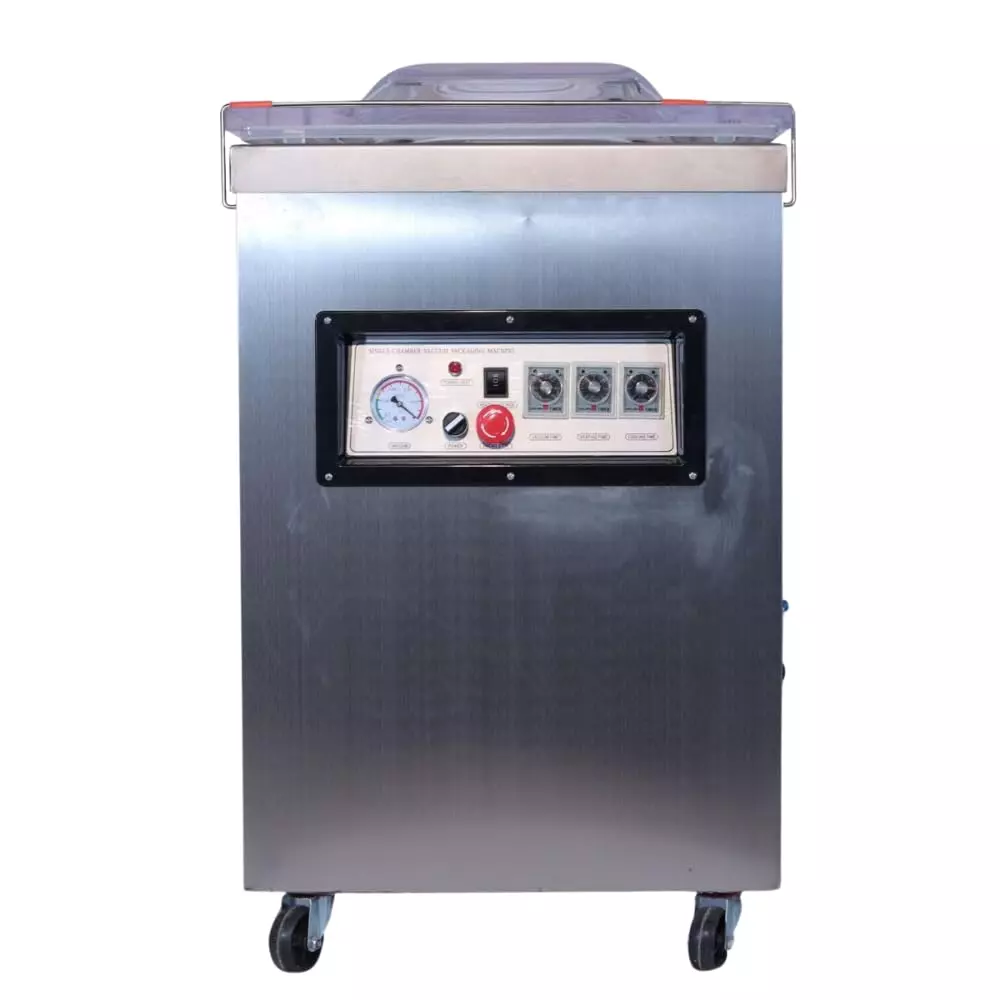 Marvel Vacuum Packing Machine Single Chamber 520x520x75 mm & Power 0.9 Kw, DZ-500