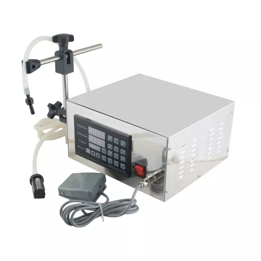 PackForge Heavy Duty Single Head Liquid Filling Machine with Accessories 3.2 L/min Filling Capacity, PFA-LFS-H-S