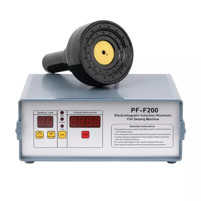 PackForge Induction Cap Sealing Machine with Accessories 20-130 mm Cap Diameter Range, PFA-IND-B-130