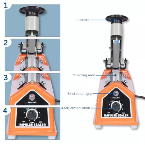Smart Pack Impulse Type Hand Sealer Machine Size 16 INCH