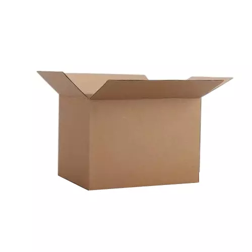 MM WILL CARE Corrugated Box Brown 3 Ply 8.25 x 4.75 x 6.25 inch Size (Pack of 100)