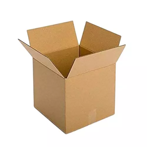 MM WILL CARE Corrugated Box 3 Ply Brown 8x5.5x6 inch (Pack of 200)