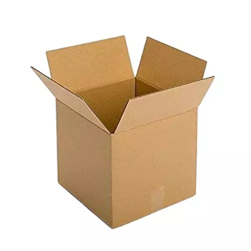 MM WILL CARE Corrugated Box 3 Ply Brown 8x5.5x6 inch (Pack of 25)