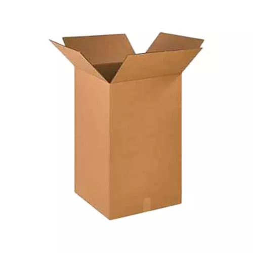 MM WILL CARE Corrugated Universal Box Brown 3 Ply 3 X 3 X 12.5 Inch (Pack of 1000)