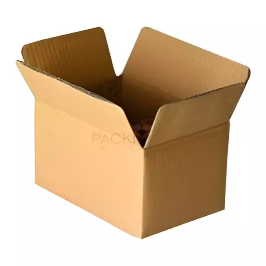 MM WILL CARE Corrugated Box Cardboard Brown 3 Ply 7.5 x 4.5 x 3.5 Inch Size (Pack of 100)