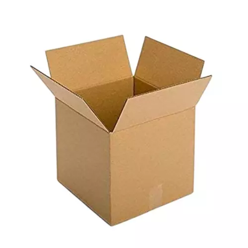MM WILL CARE Corrugated Box 3 Ply Brown 8x5.5x6 inch (Pack of 100)