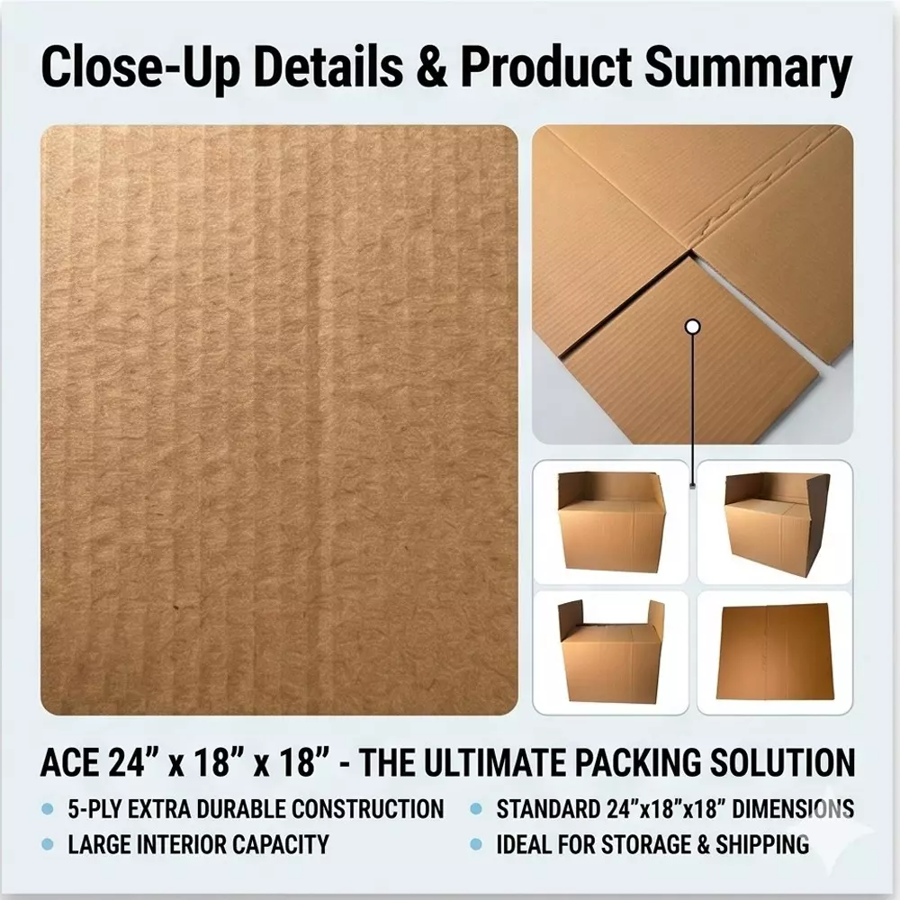 ace-5-ply-brown-corrugated-box-for-packaging-and-shipping-size-24-x-18-x-18-inch-pack-of-5-pcs