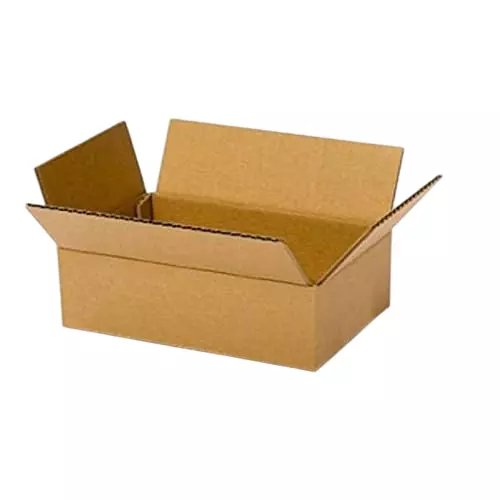 MM WILL CARE Corrugated Box Brown 3 Ply 7 x 4 x 2.5 inch