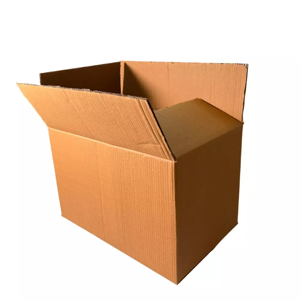 Ace 18 x 12 x 12 inch 5 Ply Corrugated Cardboard Brown Box for Packing and Shipping (Pack of 100)