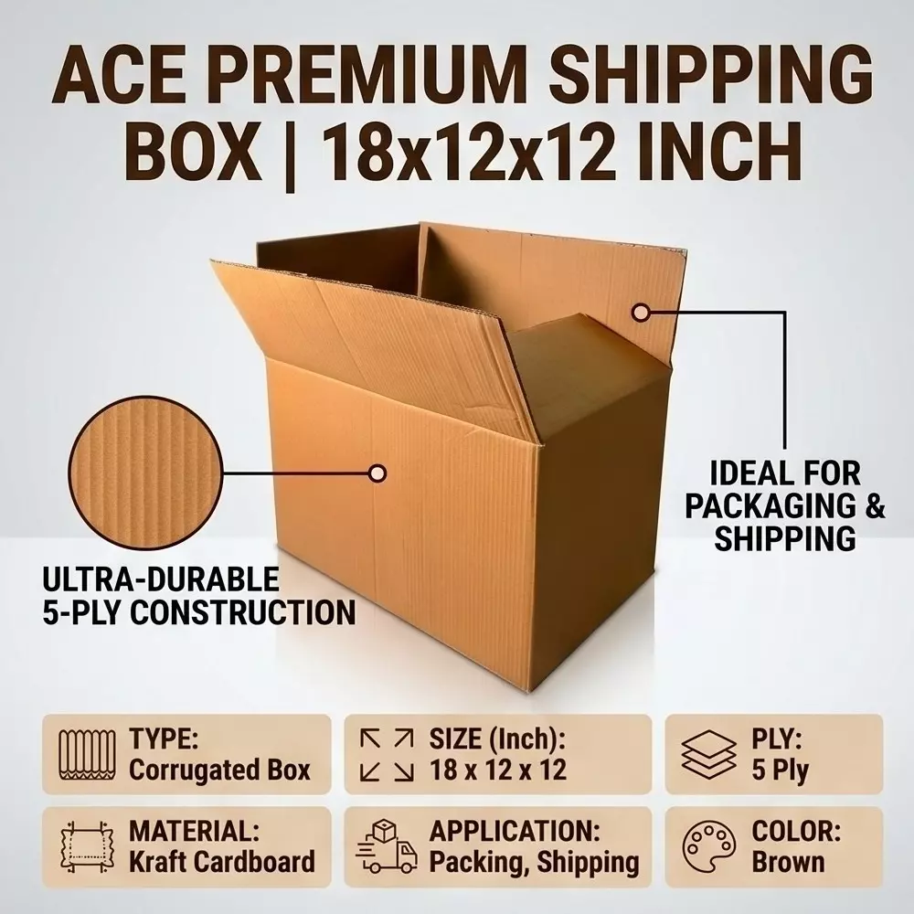ace-18-x-12-x-12-inch-5-ply-corrugated-cardboard-brown-box-for-packing-and-shipping-pack-of-100