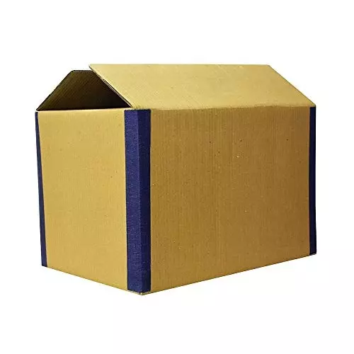 MM WILL CARE Heavy Corrugated Box Paper Brown 5 Ply 18 x 12 x 12 Inch Size (Pack of 10)