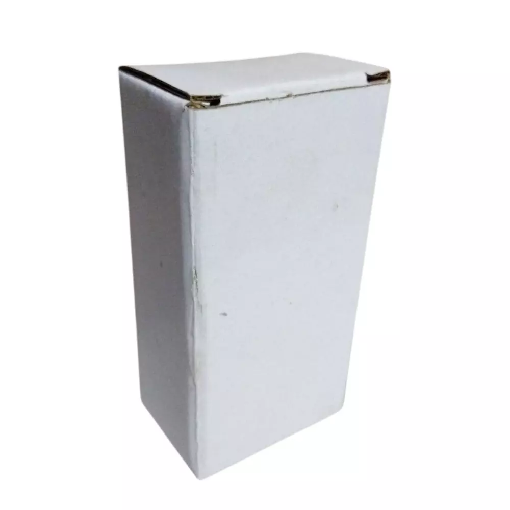 MM WILL CARE Corrugated Box 3 Ply White 2.25x1.5x4.5 inch (Pack of 50)