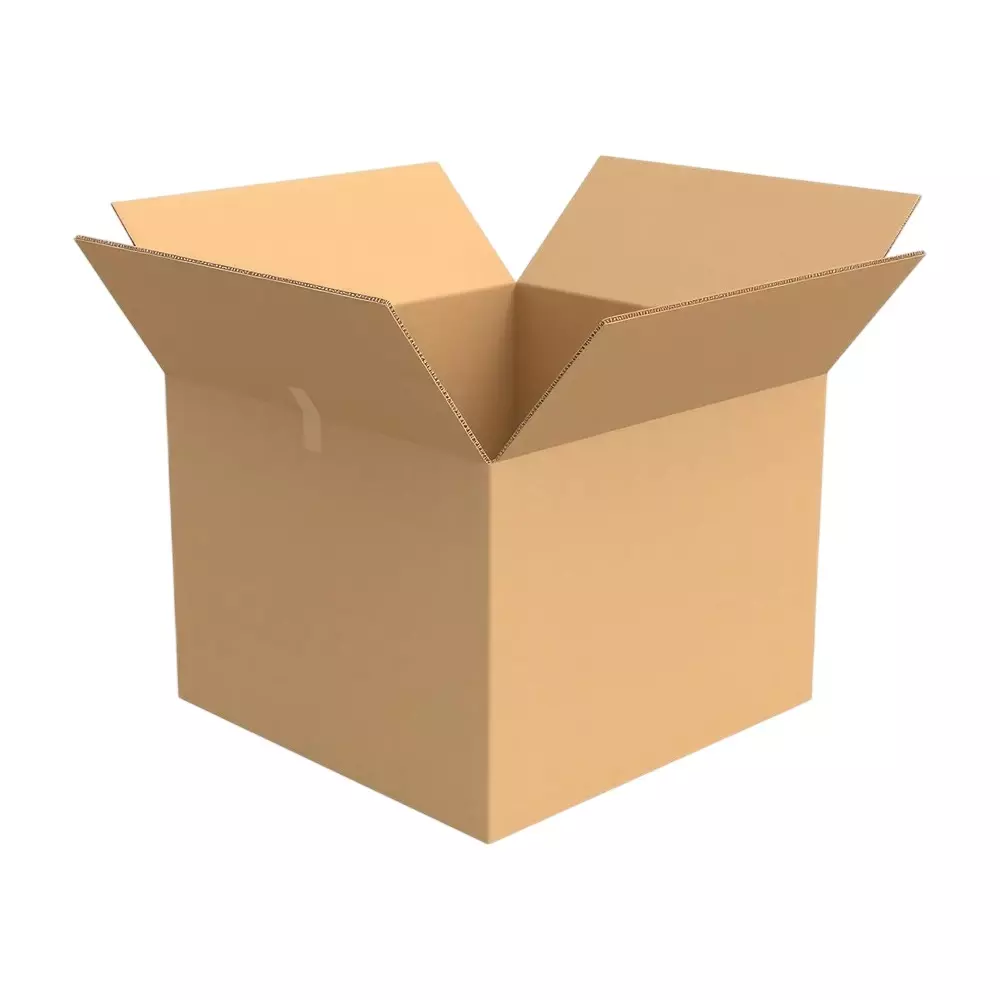 MM WILL CARE Corrugated Box 3 Ply Brown 12x10x4 inch (Pack of 100)