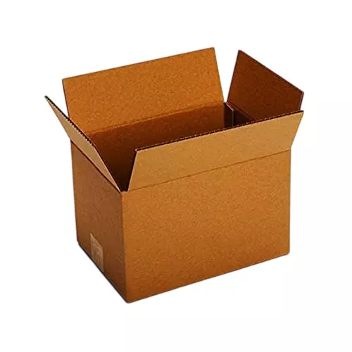MM WILL CARE Corrugated Square Box Paper Brown 3 Ply 9 x 6 x 3 inch Size (Pack of 25)