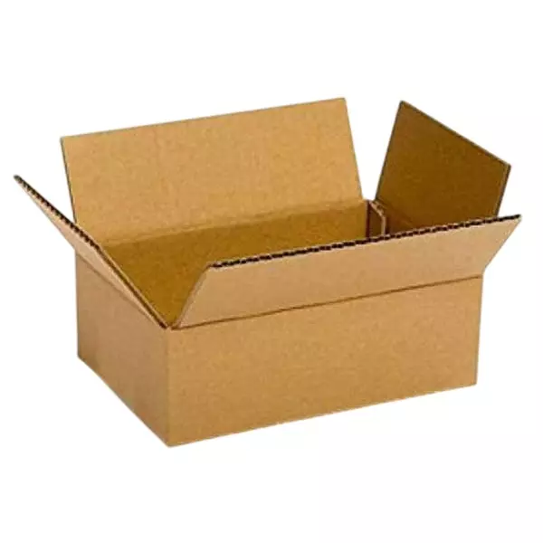 MM WILL CARE Corrugated Box Brown 3 Ply 7 x 5.25 x 4.25 inch Size (Pack of 200)