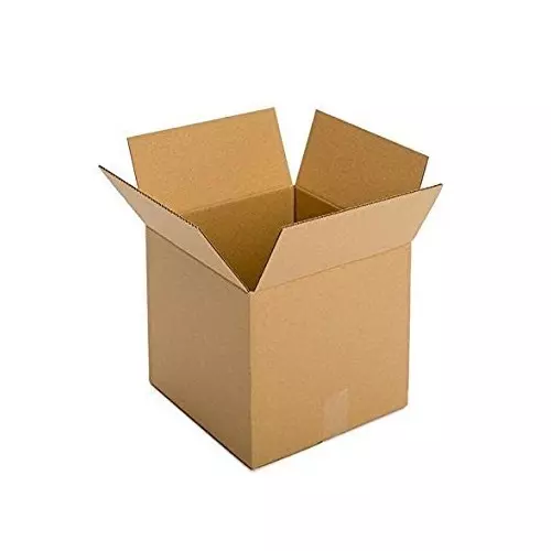 MM WILL CARE Corrugated Square Box Brown 3 Ply 5 x 5 x 5 Inch Size (Pack of 25)