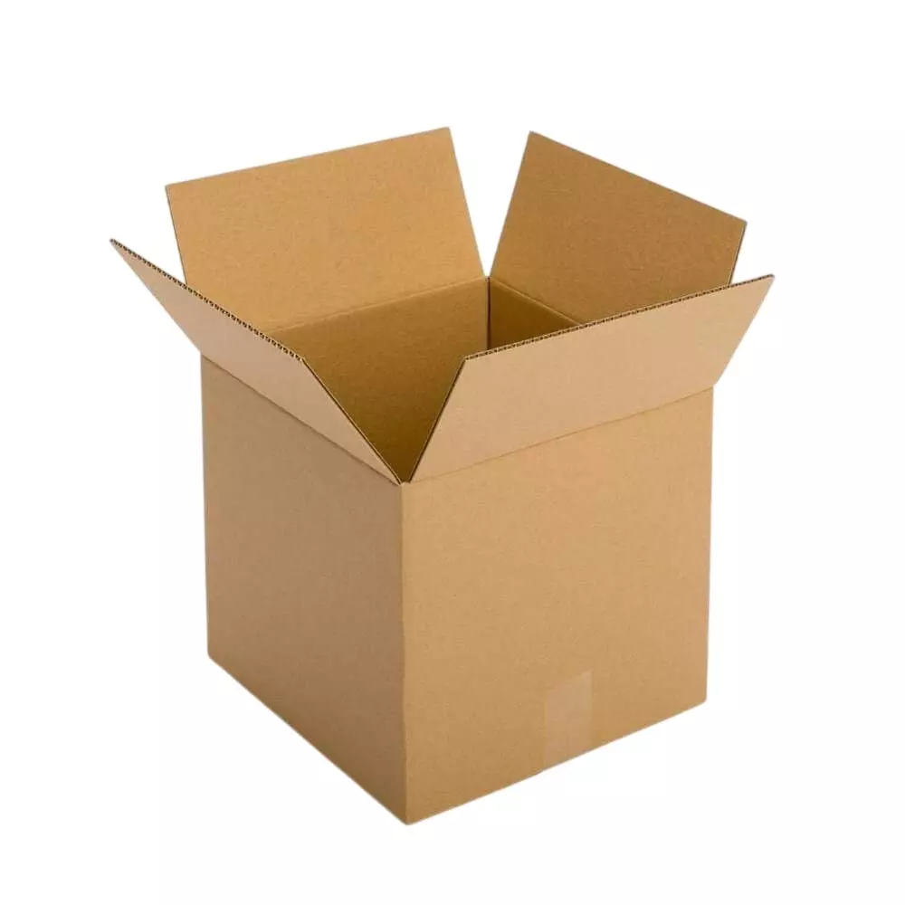 MM WILL CARE Corrugated Box 3 Ply Brown 12x10x8 inch (Pack of 100)