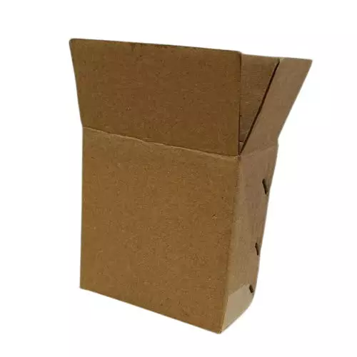 MM WILL CARE 4.5x4.5x2 inch 3 Ply Brown Paper Corrugated Packaging Box JJ-4E9N-6I90 (Pack of 50)