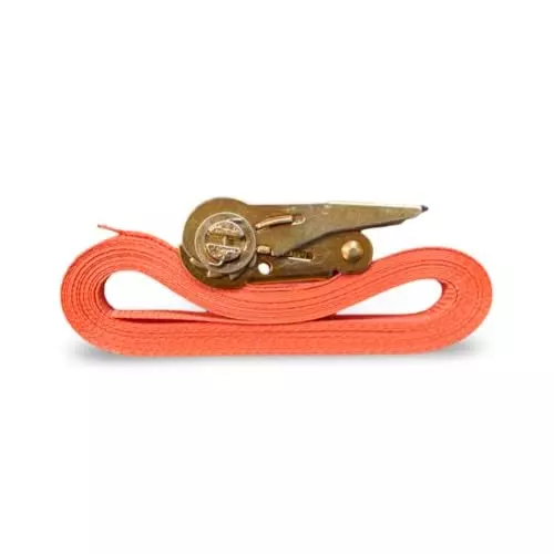 GTCFI Heavy Duty Endless Ratchet Tie Down Strap 1000 Kg Load Capacity 25 mm 5 m Polyester Orange